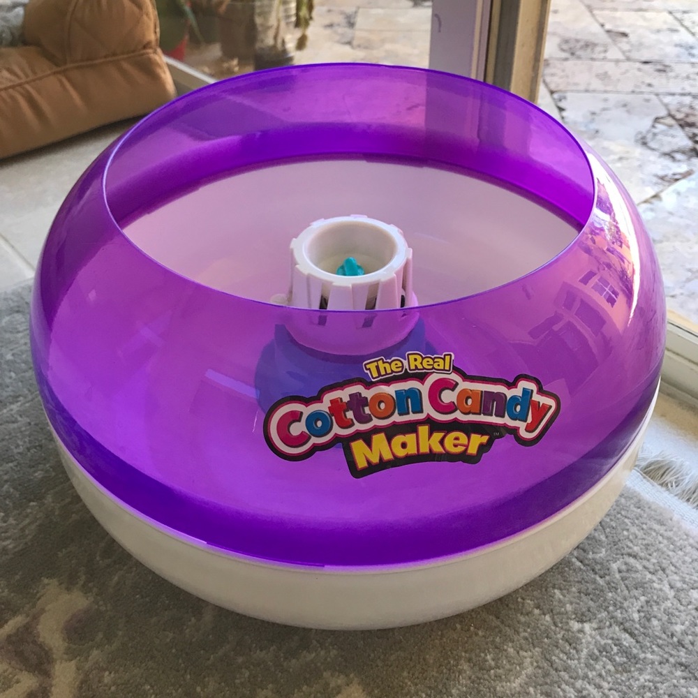 The real cotton candy maker