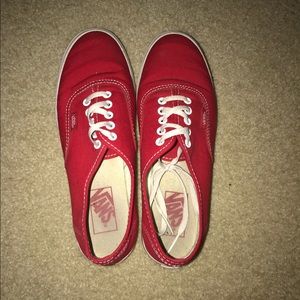 Red vans
