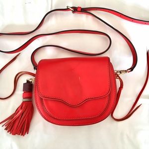 LAST CHANCE REBECCA MINKOFF Sydney Red Leather
