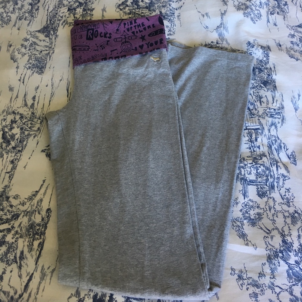 PINK yoga pants!!