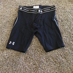 Under armour compression shorts