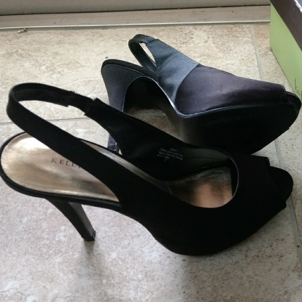 $1o kelly & katie new sling back peep toe