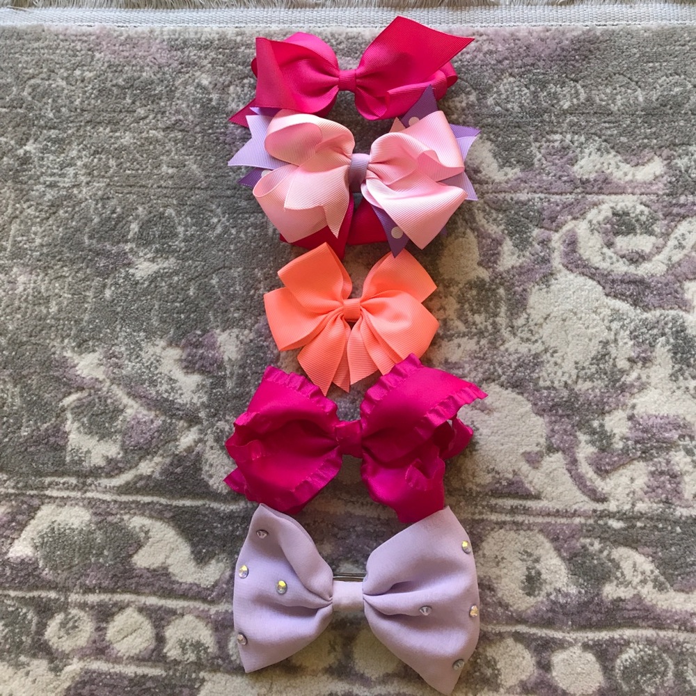 Really cute girl hair bows