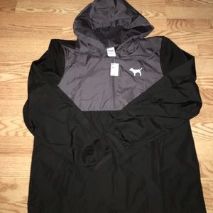 VS Pink Lightweight Anorak NWT