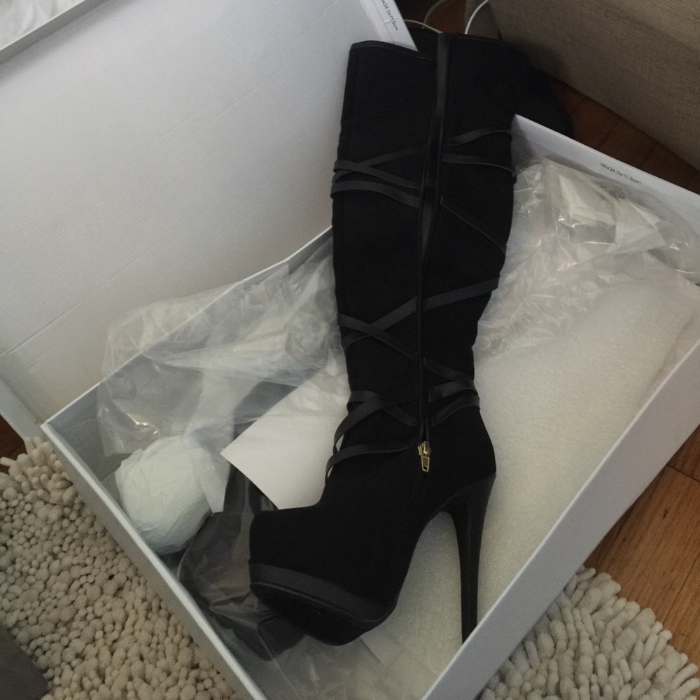 Sexy thigh high boots