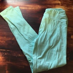 Mint LuLaRoe OS leggings