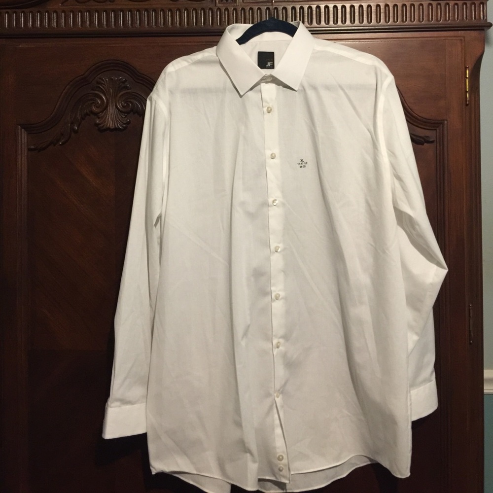 J. Ferrar Slim Fit Men's Dress Shirt Sz XL
