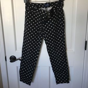 Old navy floral pixie pants!!