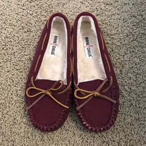 Maroon/purple Moccasins!