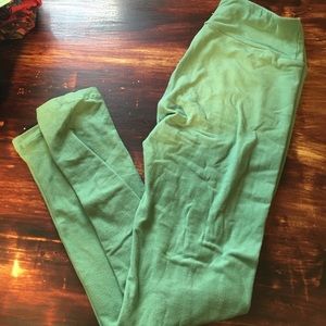 Green LuLaRoe OS leggings