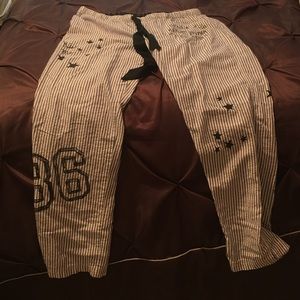 Victoria's Secret PINK striped pj pant