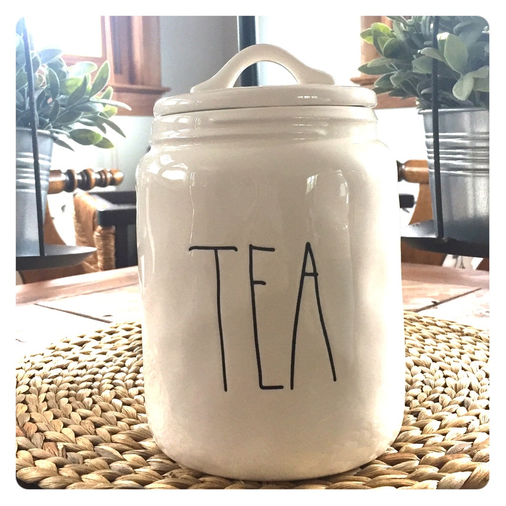 Rae Dunn Tea Canister