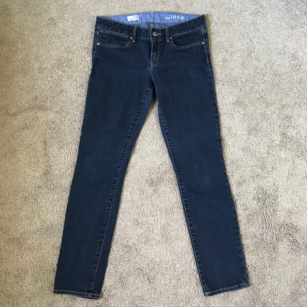 Gap Always Skinny 29/8a dark denim jeans