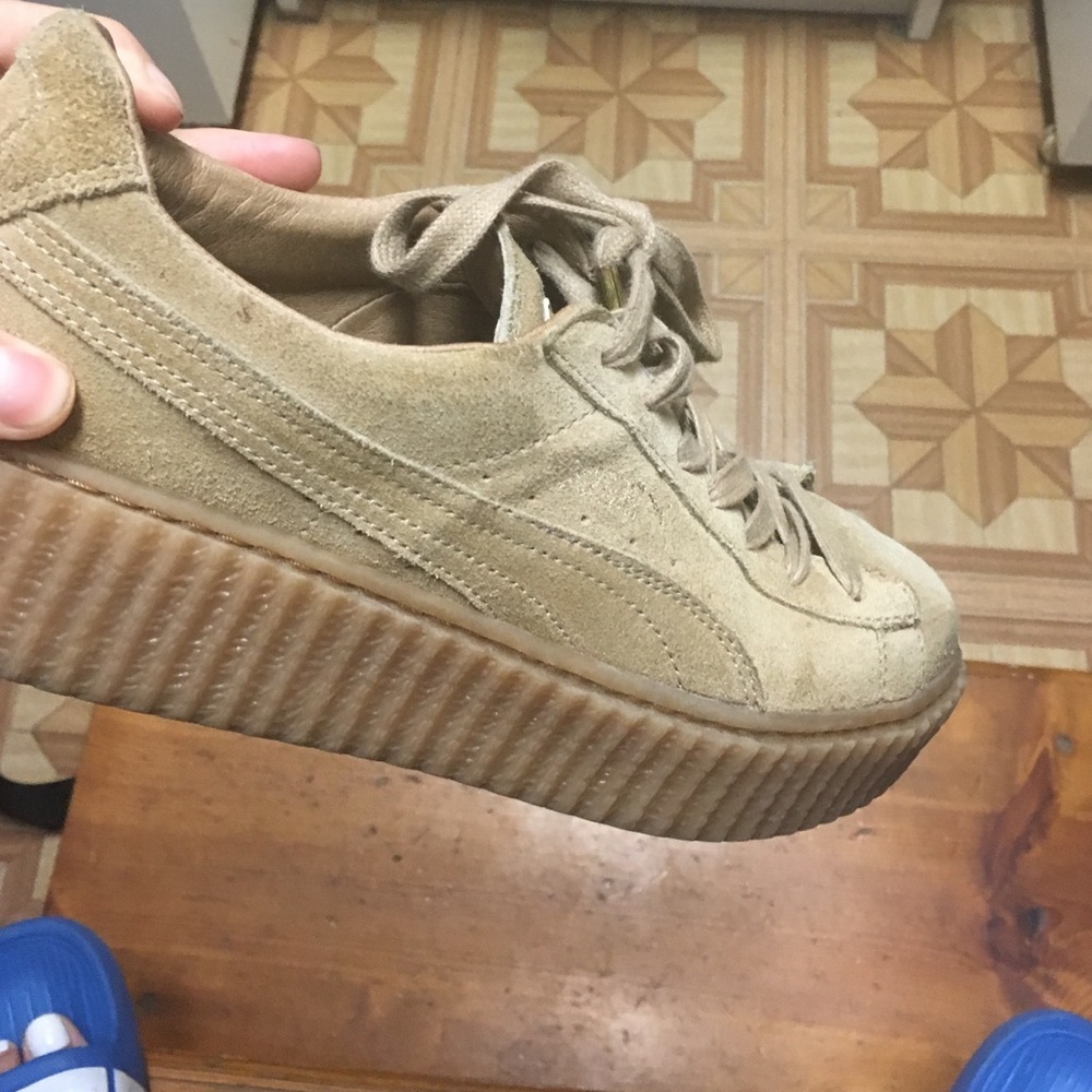 Rihanna Creepers, need to be cleaned