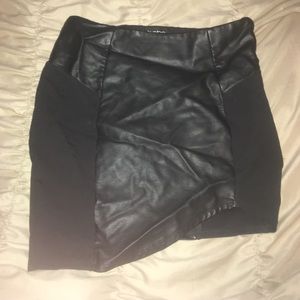 Bebe mini leather skirt 🎱