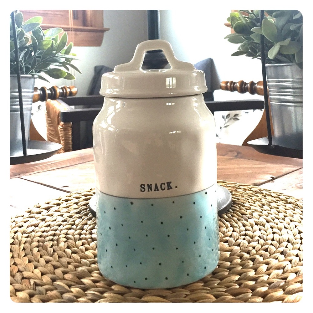 Rae Dunn Snack Canister