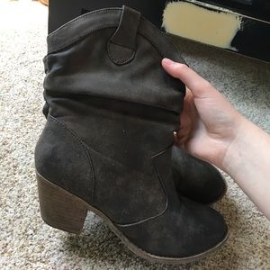 Ankle high cowboy boots