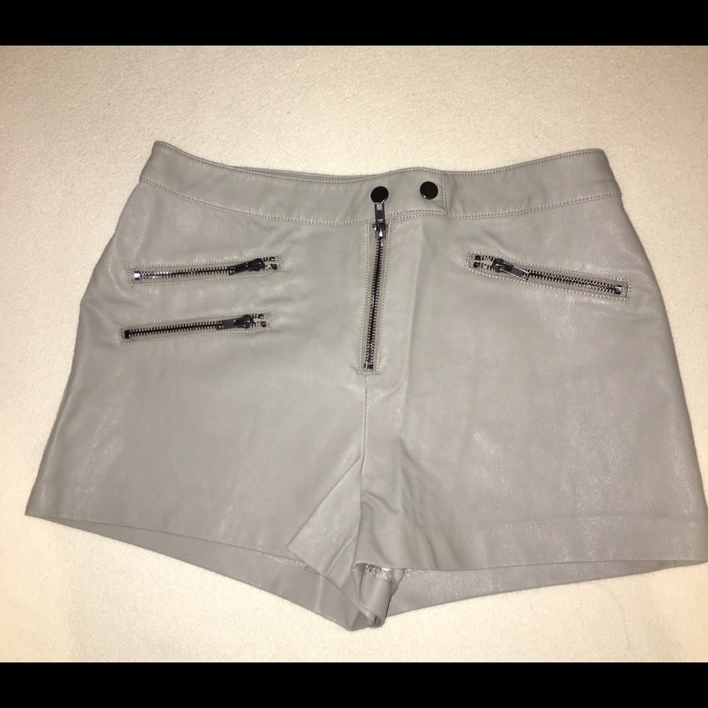Forever21 leather shorts