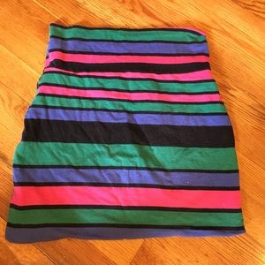 multi colored skirt