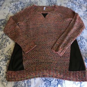 Neon multi colored sweater!