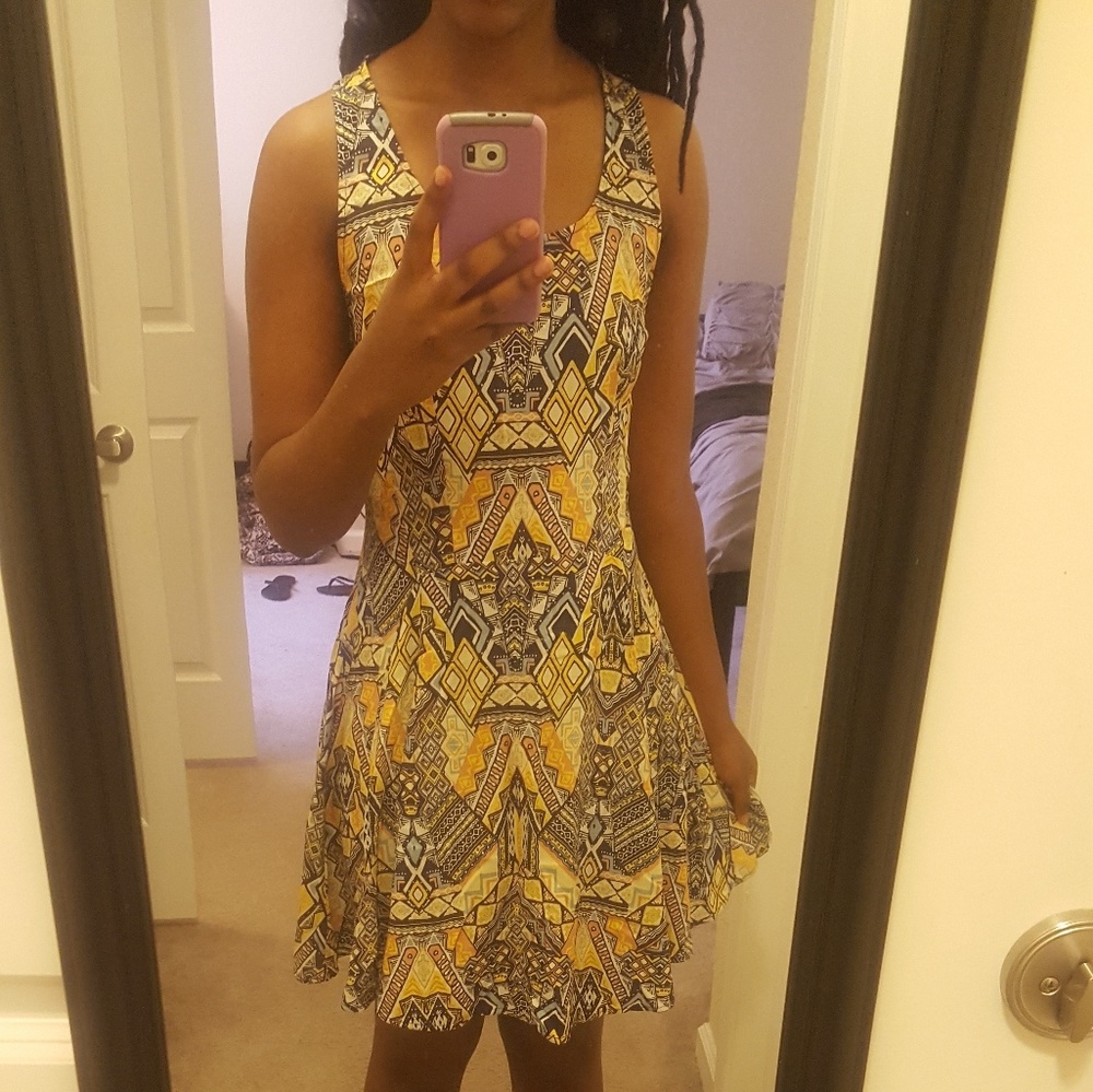 Fit and flare dress
