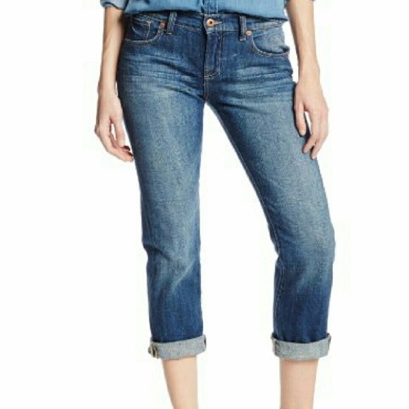 Lucky Brand Blue Sienna Weekender Crop Jeans - Picture 2 of 8