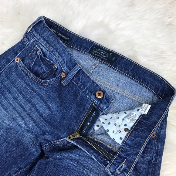 Lucky Brand Blue Sienna Weekender Crop Jeans - Picture 6 of 8