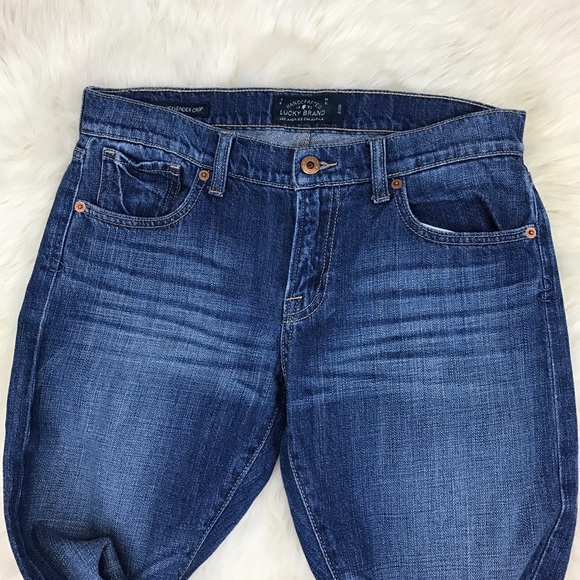 Lucky Brand Blue Sienna Weekender Crop Jeans - Picture 7 of 8