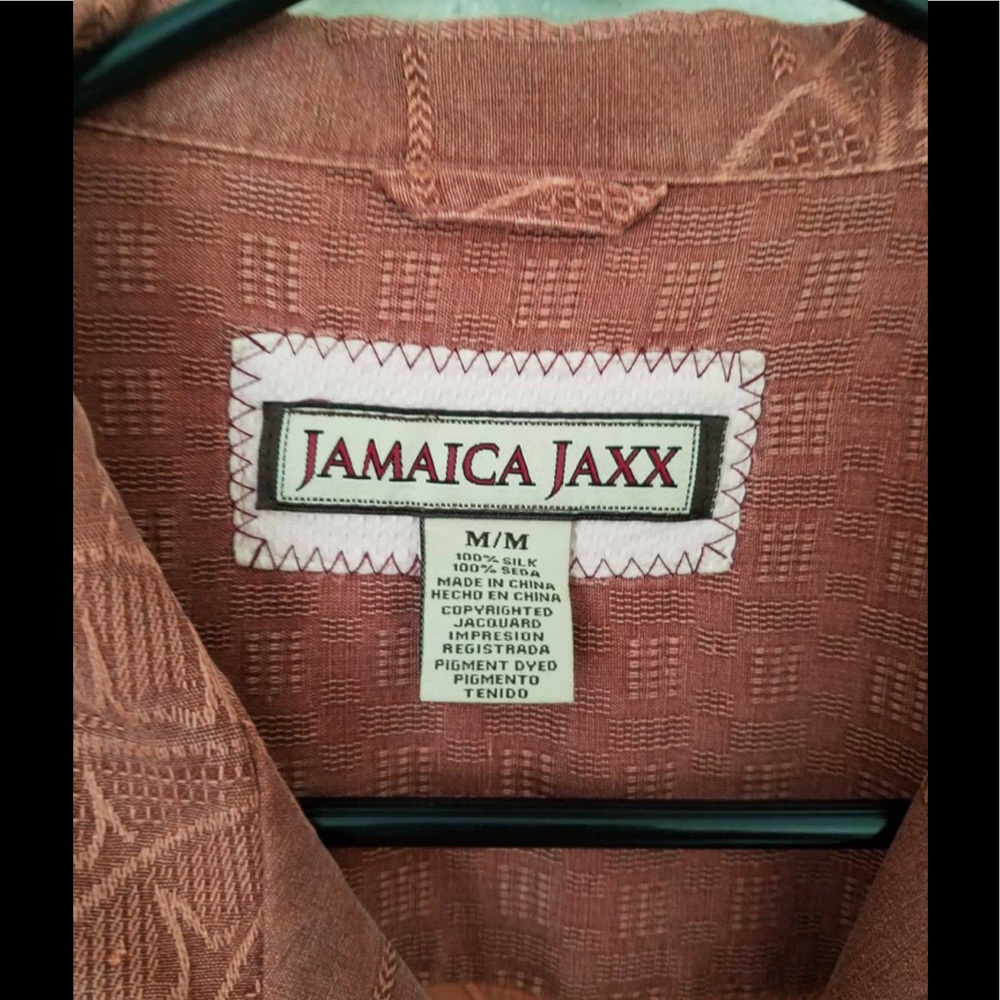 Jamaica Jaxx Silk Hawaiian Shirt