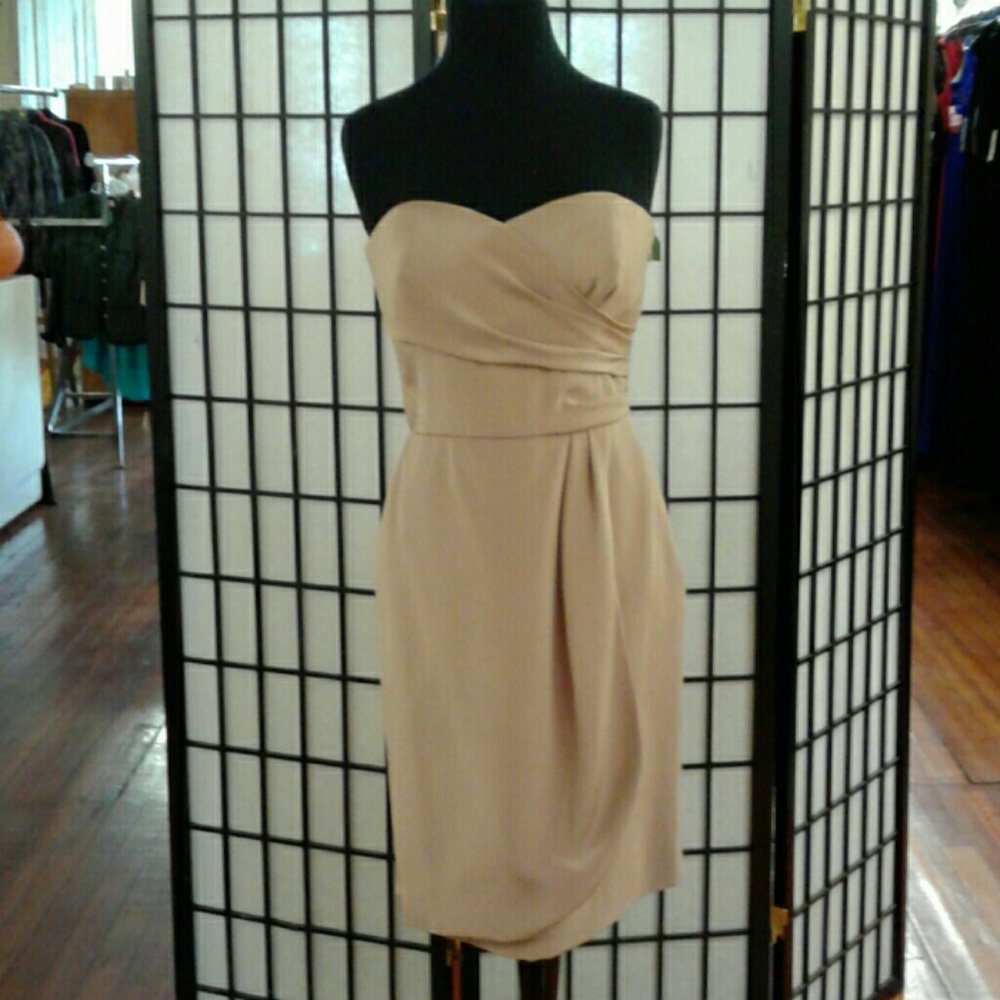 Elegant Mauve Cocktail Dress