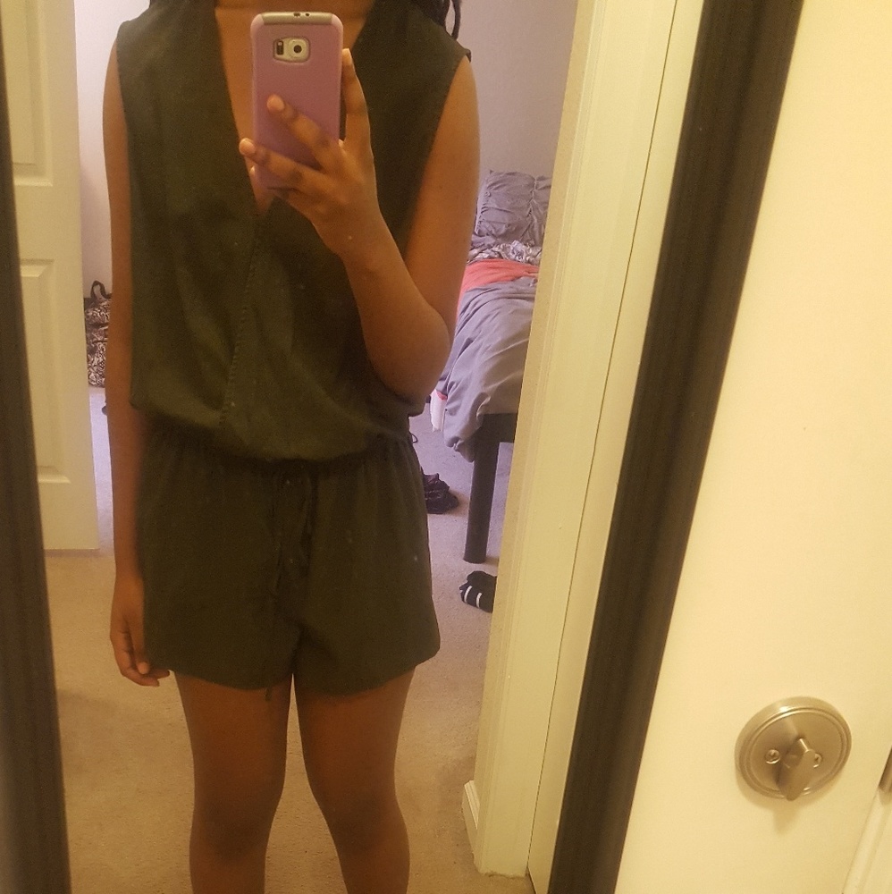 Olive romper