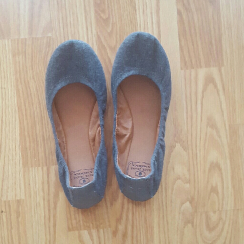 Gray Lucky Brand Flats