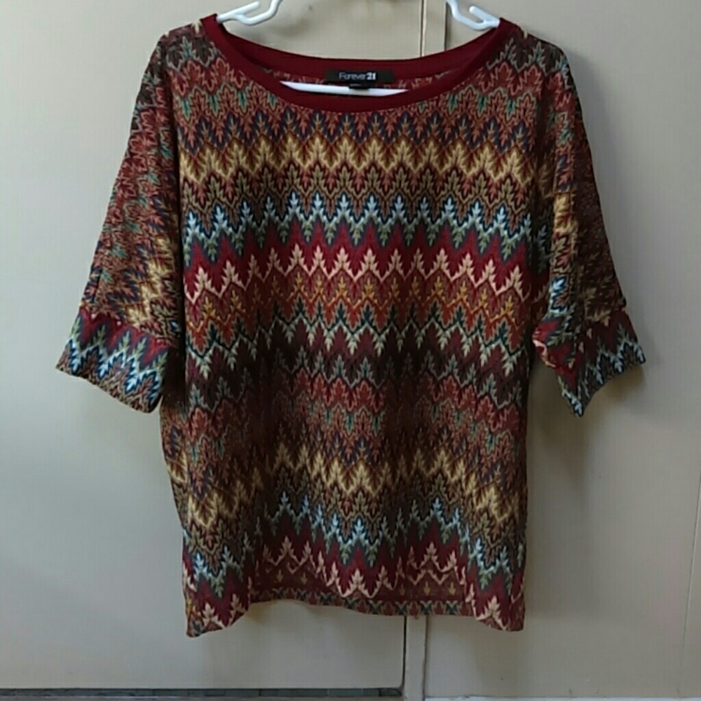 Flowy forever 21 top