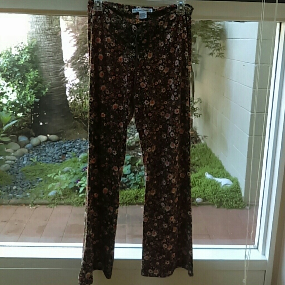 Soft floral pants