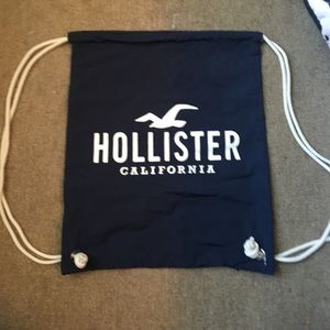 Hollister drawstring bag