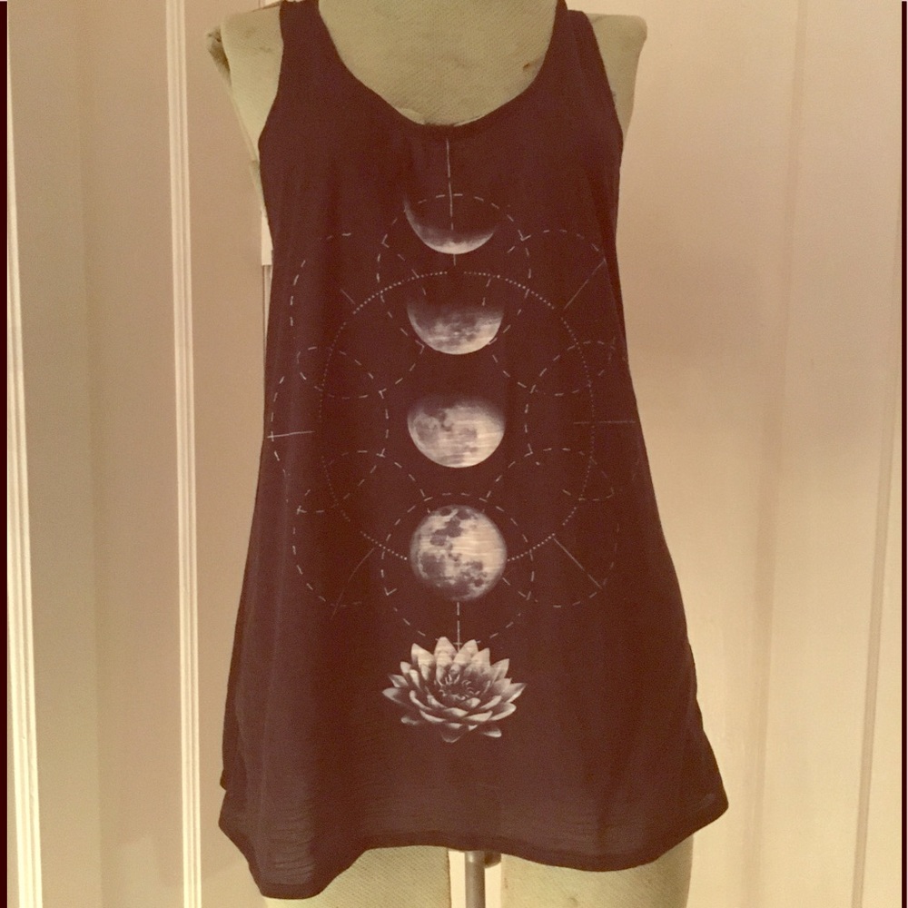 Black Sacred Geometry Tank