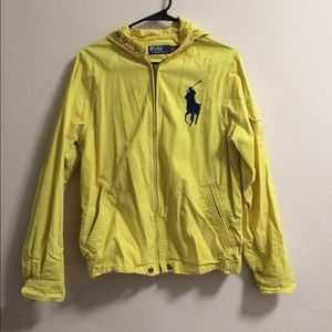 Yellow Ralph Lauren Rain Coat!