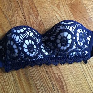 push-up strapless bikini top