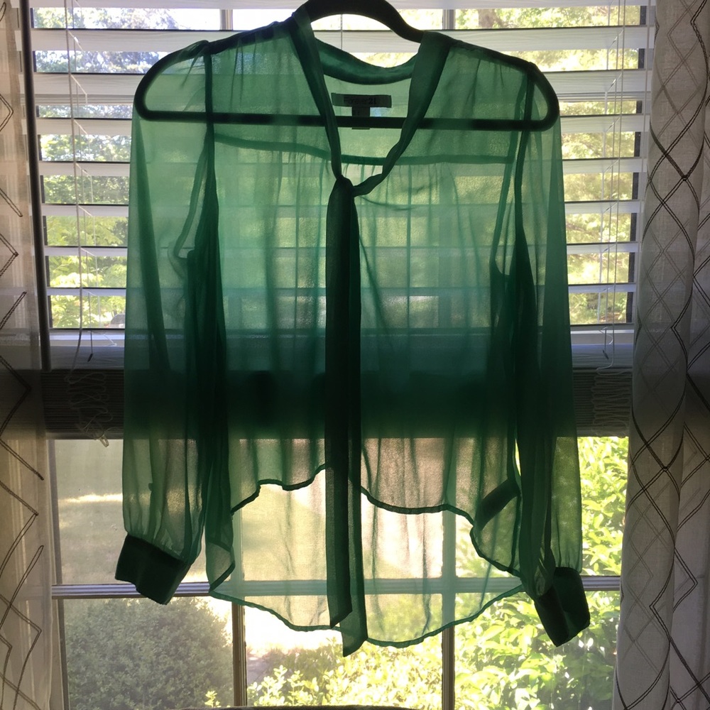 Forever21 Teal Blouse