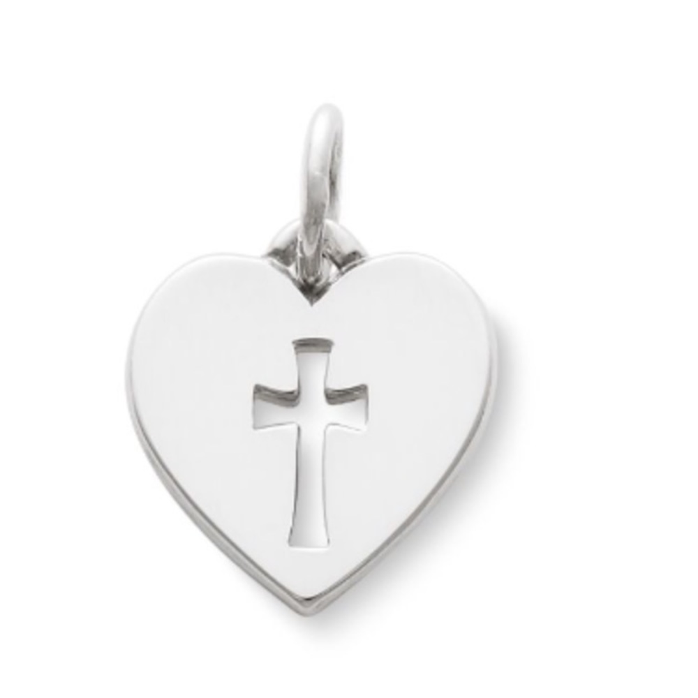 James Avery Crosslet Heart. Charm