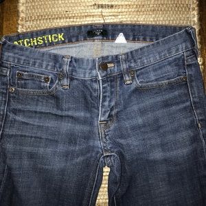 J Crew Matchstick Jeans