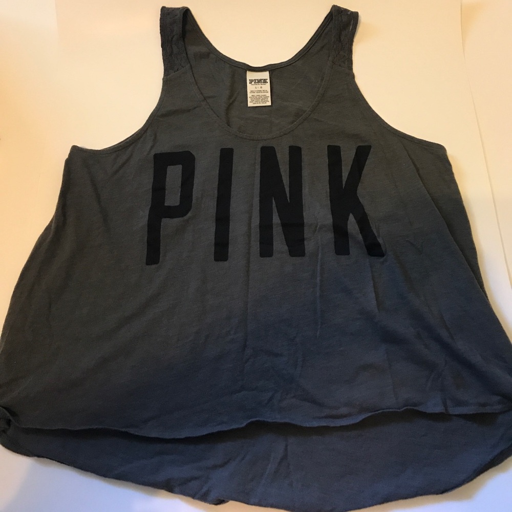 Grey PINK by Victoria's Secret Tank