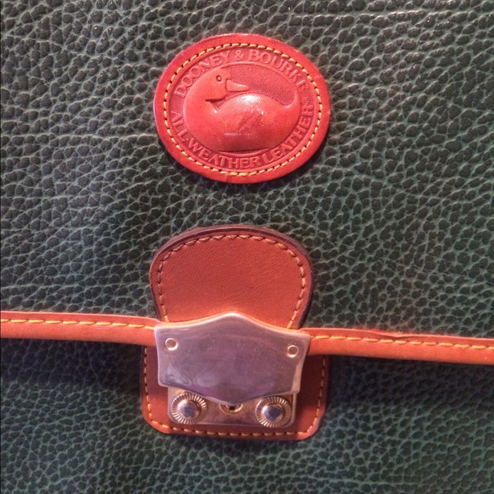Dooney & Bourke antique briefcase leather - Picture 2 of 4