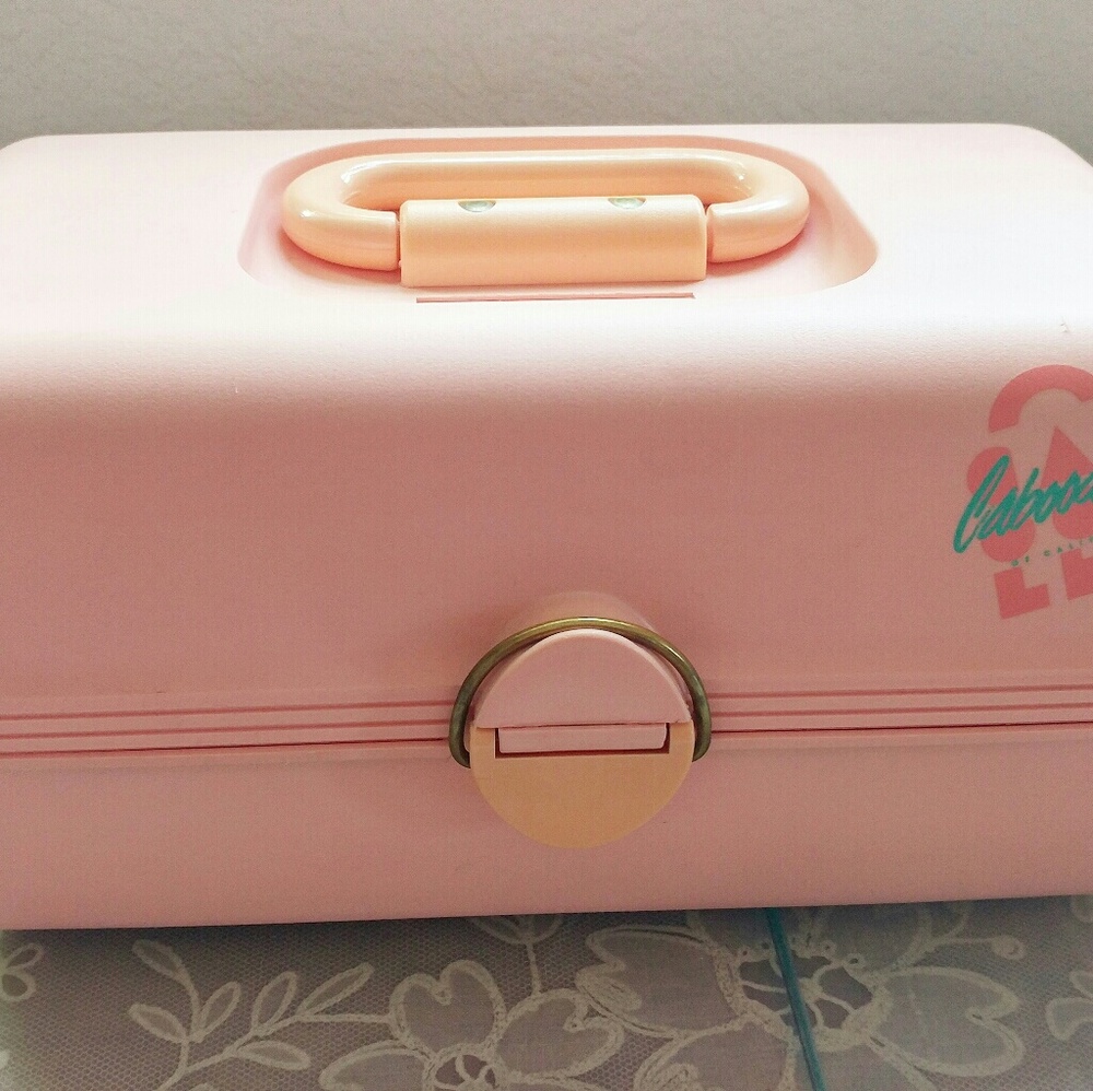 Vintage Peach Caboodles