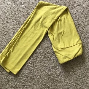 Yellow Tween LuLaroe Leggings