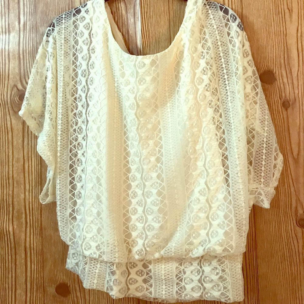 Heartsoul lace top blouse