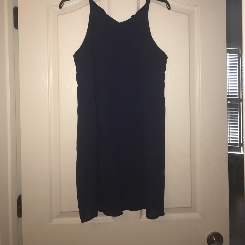 Navy blue dress