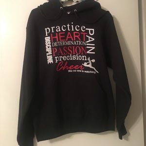 cheer sweatshirt