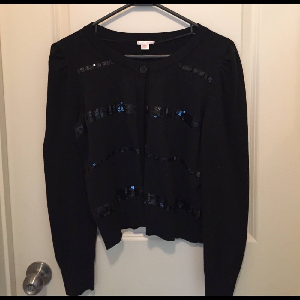 Xhilaration Cardigan with Sequin Details