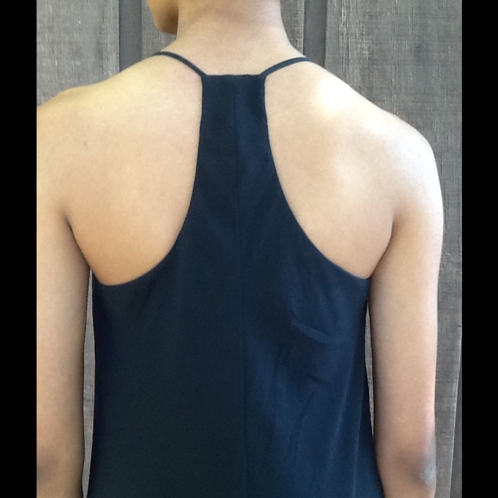Ann Taylor Loft LBD Racerback Dress Size 4